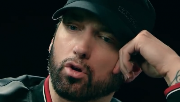 Eminem on Donald Trump Sending the Secret Service to His Studio